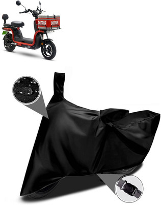 GOSHIV-car and bike accessories Waterproof Two Wheeler Cover for Okinawa(Black)