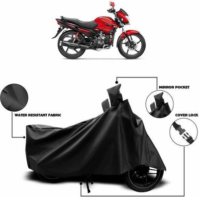 DeepShakshi AUTOMOTIVE Waterproof Two Wheeler Cover for Hero(Glamour Programmed FI, Black)