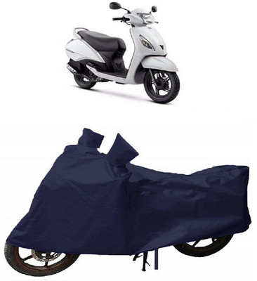 kashyap Waterproof Two Wheeler Cover for TVS(Jupiter, Blue)