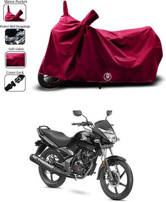 MWBB Waterproof Two Wheeler Cover for Honda(BS6, Maroon)