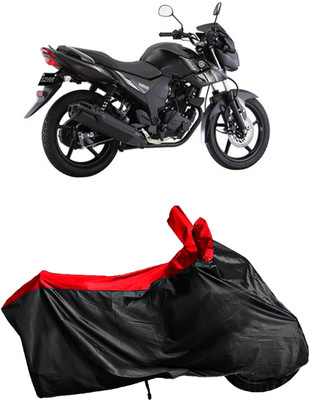 Autofly Waterproof Two Wheeler Cover for Yamaha(SZ-RR, Red, Black)