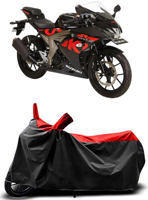 MMSSTAR Waterproof Two Wheeler Cover for Suzuki(GSX R150, Red)