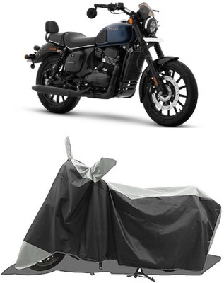 GROFATIK Two Wheeler Cover for Yezdi(Roadster, Grey)