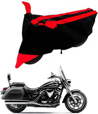 DeepShakshi AUTOMOTIVE Two Wheeler Cover for TVS(Star, Black, Red)