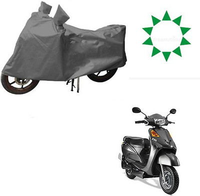 DeepShakshi AUTOMOTIVE Waterproof Two Wheeler Cover for Indus(Yo EXL, Grey)