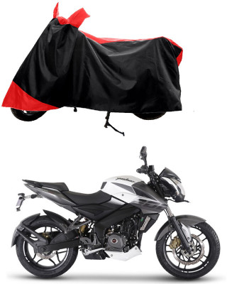 GROFATIK Two Wheeler Cover for Bajaj(Pulsar 200NS FI BS6, Red)