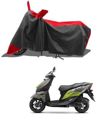 PAGORA Waterproof Two Wheeler Cover for Suzuki(Avenis 125, Red, Black)