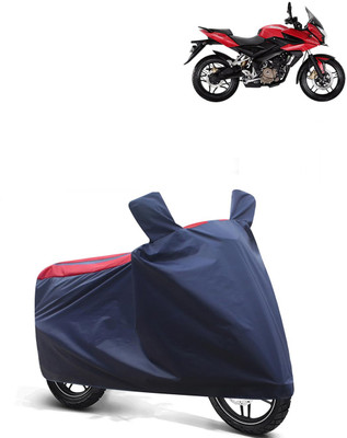 AutoRetail Two Wheeler Cover for Bajaj(Pulsar 150 DTS-i, Red, Blue)