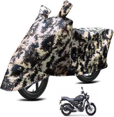 Euro Care Waterproof Two Wheeler Cover for Yamaha(FZ-X, Silver)