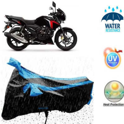 Mdstar Waterproof Two Wheeler Cover for Hero(Avenger 220 Cruise, Black)