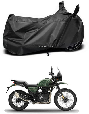 SK AUTO Two Wheeler Cover for Royal Enfield(Black)