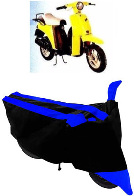Varnwal E Commerce Waterproof Two Wheeler Cover for Bajaj(Sunny, Blue, Black)