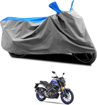 CODOKI Waterproof Two Wheeler Cover for Yamaha(MT 15, Grey, Blue)