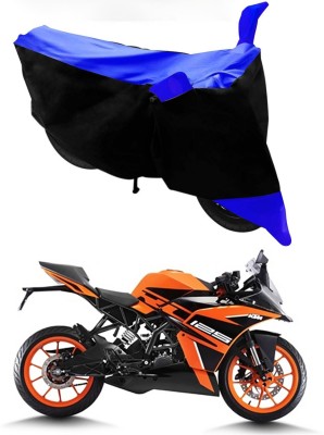 Ascension Two Wheeler Cover for KTM(RC 125, Blue, Black)