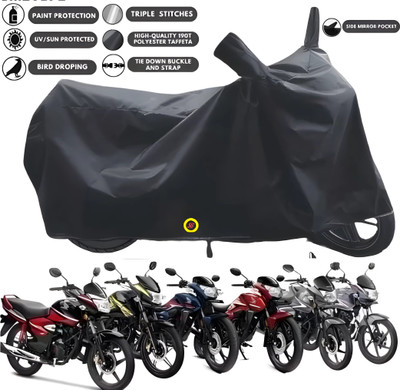 SK AUTO Waterproof Two Wheeler Cover for Hero(Grey, Black)