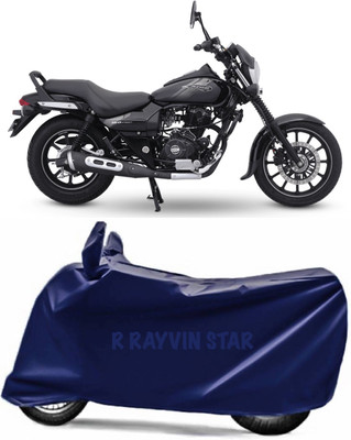 R Rayvin Star Two Wheeler Cover for Bajaj(Avenger 150 Street, Blue)