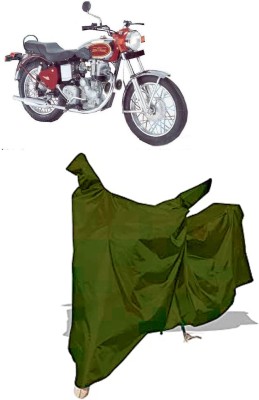 Amexride Two Wheeler Cover for Royal Enfield(Machismo 500, Maroon)