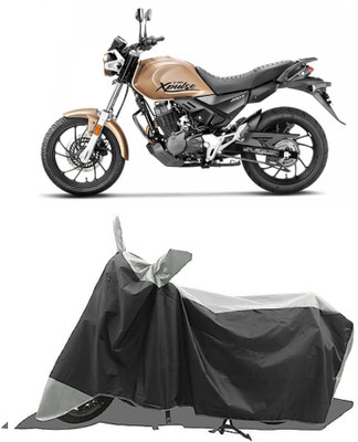 GROFATIK Two Wheeler Cover for Hero(Xpulse 200T, Grey)