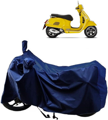 MMSSTAR Waterproof Two Wheeler Cover for Vespa(GTS Super 125 BS6, Blue)