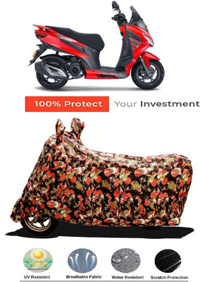 Amexride Two Wheeler Cover for Aprilia(SXR 160, Multicolor)
