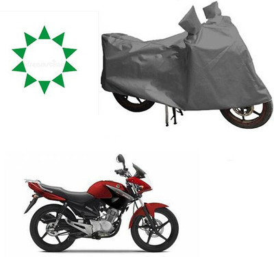 DeepShakshi AUTOMOTIVE Waterproof Two Wheeler Cover for Yamaha(YBR 125, Grey)