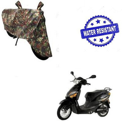 DeepShakshi AUTOMOTIVE Waterproof Two Wheeler Cover for Hero(Electric Zippy, Multicolor)