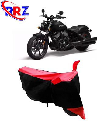 AutoGalaxy Waterproof Two Wheeler Cover for Indian(Chief, Black, Red)