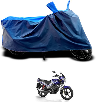 CODOKI Waterproof Two Wheeler Cover for TVS(Star City, Black, Blue)
