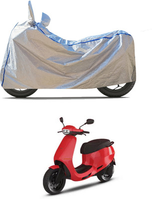 CODOKI Waterproof Two Wheeler Cover for Ola(Silver)