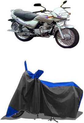 SUGASHRI Waterproof Two Wheeler Cover for LML(Freedom, Blue, Black)