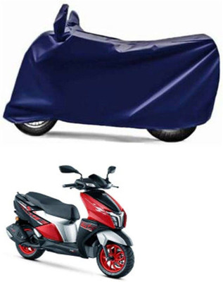 DeepShakshi AUTOMOTIVE Waterproof Two Wheeler Cover for TVS(NTORQ, Blue)
