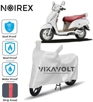 NOIREX Waterproof Two Wheeler Cover for Suzuki(Access 125, Silver)