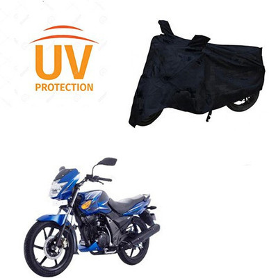 DeepShakshi AUTOMOTIVE Waterproof Two Wheeler Cover for TVS(Flame SR125, Black)