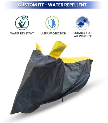 THE REAL ARV Waterproof Two Wheeler Cover for TVS(Raider, Green)