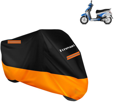 Horseyaart Waterproof Two Wheeler Cover for Mahindra(Gusto, Orange)