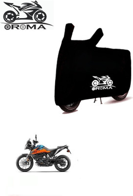 THE REAL ARV Waterproof Two Wheeler Cover for KTM(390 Adventure, Black)