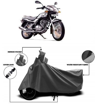 Mdstar Two Wheeler Cover for TVS(Fiero F2, Grey)