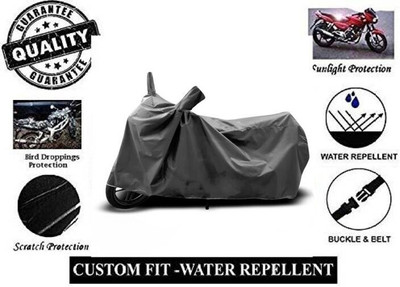 MMSSTAR Waterproof Two Wheeler Cover for Hero(CD deluxe, Grey)