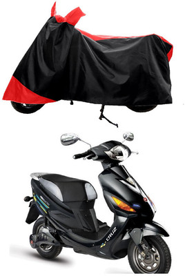 GROFATIK Two Wheeler Cover for Hero(Electric Cruz BS6, Red)