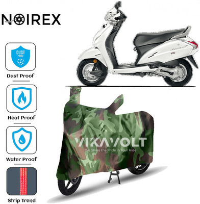 NOIREX Waterproof Two Wheeler Cover for Honda(Activa 4G, Green)