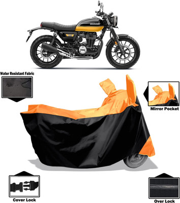Amexride Two Wheeler Cover for Honda(CB350RS, Orange)