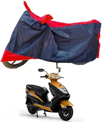 MMSSTAR Waterproof Two Wheeler Cover for Ampere(REO BS6, Red, Blue)