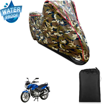 PAGORA Waterproof Two Wheeler Cover for Bajaj(Discover 135, Yellow)