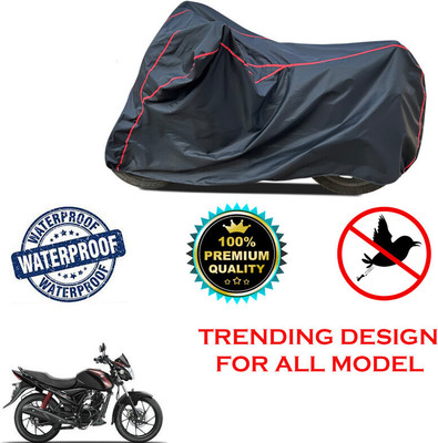 THE REAL ARV Waterproof Two Wheeler Cover for Suzuki(Sling Shot, Black)