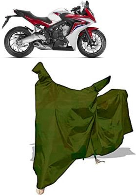 Amexride Two Wheeler Cover for Honda(CBR 650F, Maroon)