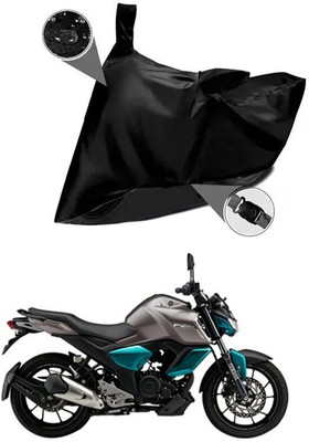 KEDIT Two Wheeler Cover for Yamaha(FZ S V3, Black)
