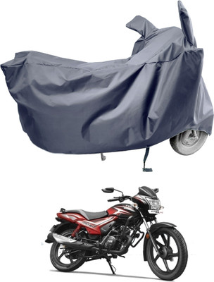 Amexride Two Wheeler Cover for TVS(Star City Plus, Grey)