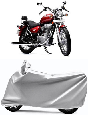 XOCAVO Two Wheeler Cover for Royal Enfield(Twin spark, Silver)