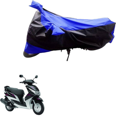 Mdstar Waterproof Two Wheeler Cover for Yamaha(Ray, Black, Blue)