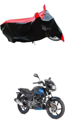 VESMEI Two Wheeler Cover for Bajaj(Pulsar 125, Red)